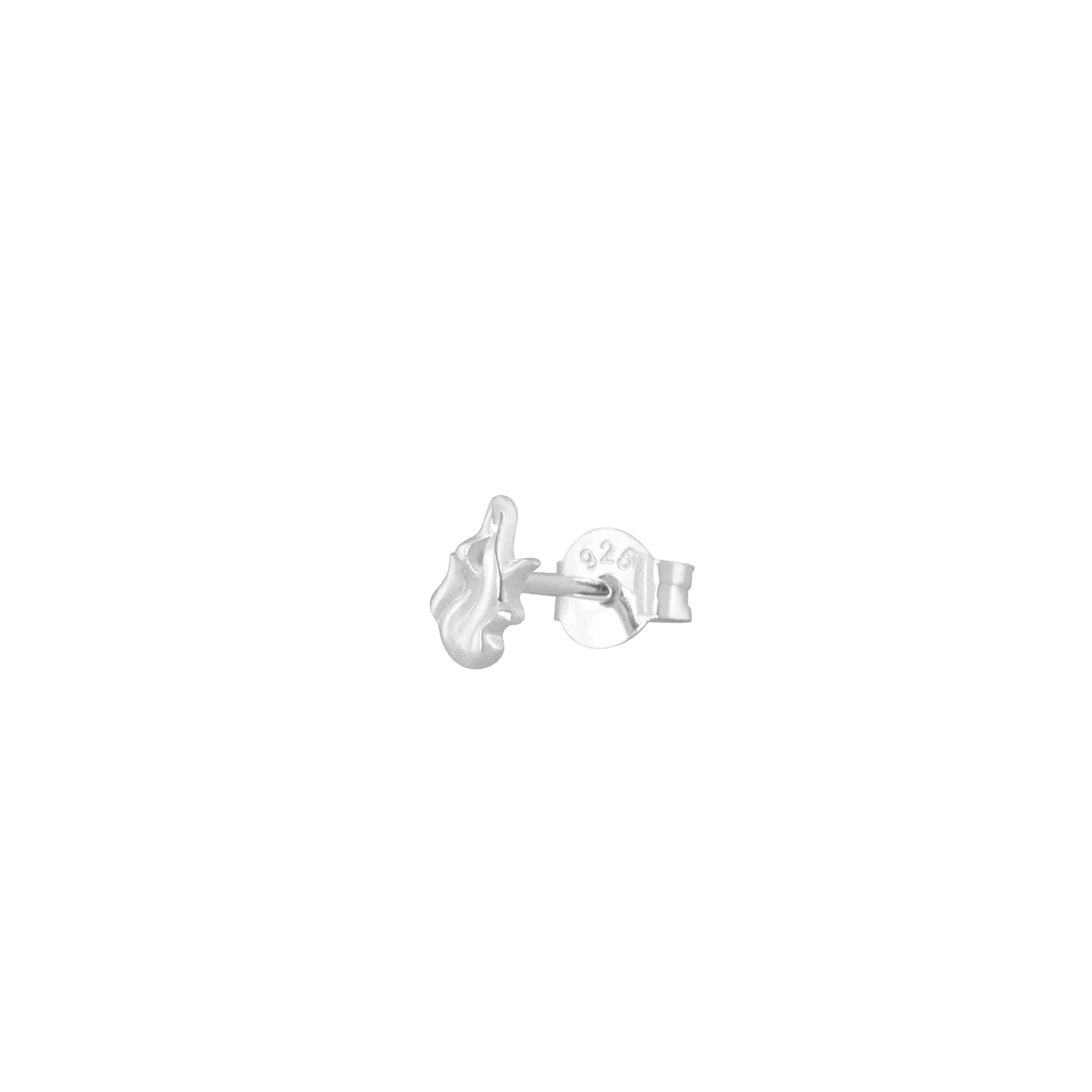 Ild ørering - sølv